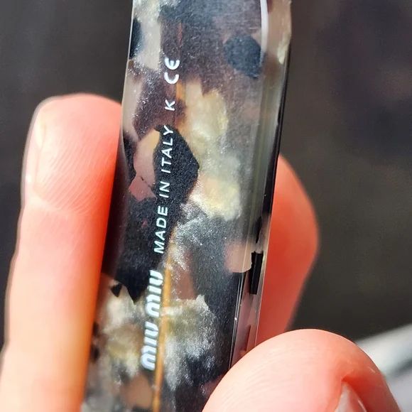 GUC Miu Miu Rasoir Crystal Embelished Sunglasses - Picture 4 of 9